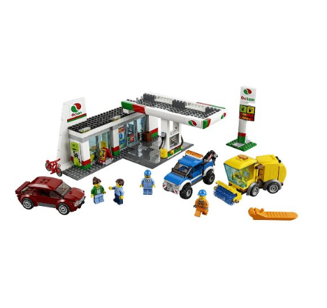 LEGO 乐高 60132 城市系列之加油站