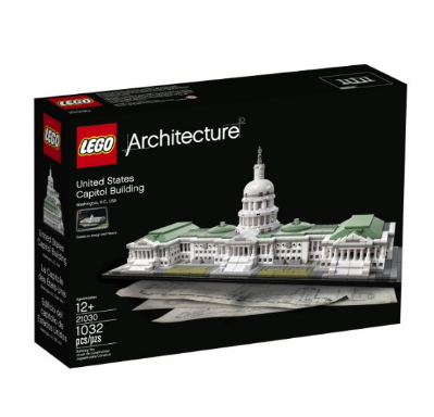 LEGO 乐高 建筑系列 21030 美国国会大厦 