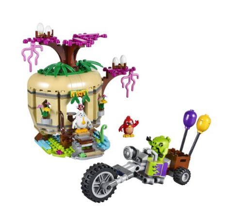LEGO Angry Birds 75823 Bird Island Egg Heist Building Kit百鸟岛鸟蛋劫案