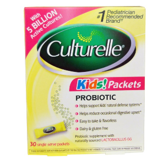 Culturelle, 儿童益生菌冲剂，30单包