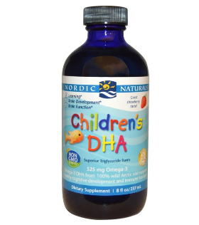 Nordic Naturals, Children's DHA, 挪威中鱼，草莓味