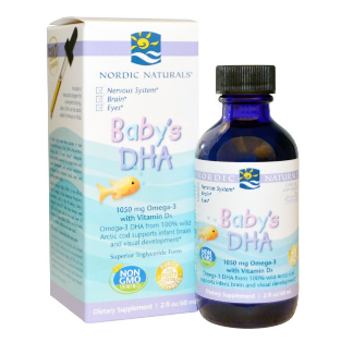 Nordic Naturals, Baby's DHA，挪威小鱼