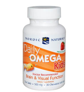 Nordic Naturals, 儿童每日Omega咀嚼胶囊