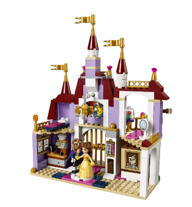  LEGO 乐高 迪士尼公主系列 贝儿公主的魔法城堡 