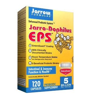 Jarrow Formulas, Jarro - 益生菌片 EPS, 120粒素食膠囊