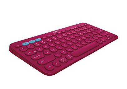 Logitech K380 蓝牙键盘 莓紫色或橘色