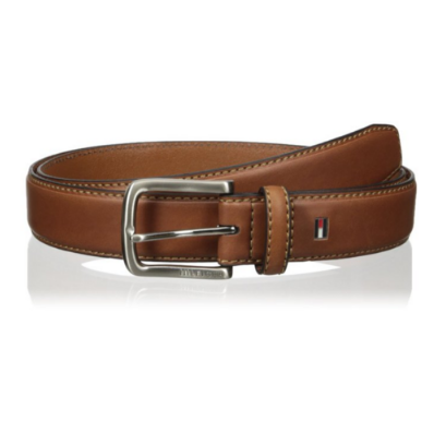 凑单品： TOMMY HILFIGER Leather Stitch 男士腰带 