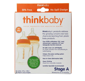 Thinkbaby 辛克宝贝 Vented 奶瓶 160ml 2只装