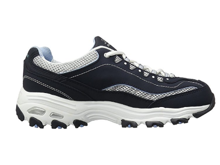 斯凯奇Skechers Sport Women's D'Lites Lace-Up Sneaker 女士时尚运动鞋