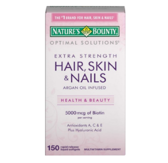 Nature's Bounty 头发，皮肤，指甲美容复合营养片
