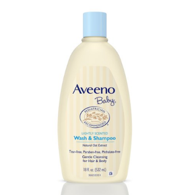 Aveeno 宝宝沐浴洗发二合一 532ml