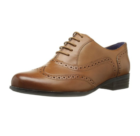 Clarks Women's Hamble Oak Brogue Lace 其乐女士雕花休闲鞋