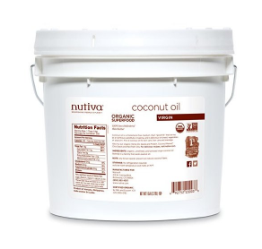 Nutiva 有机冷榨椰子油