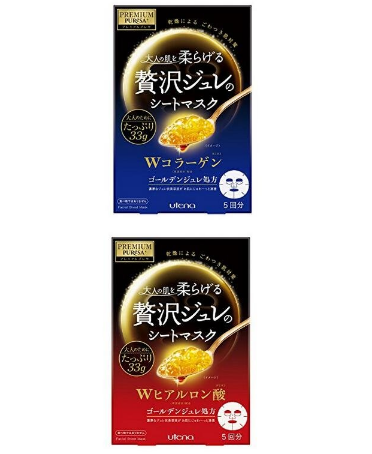 日本佑天兰PREMIUM PURESA黄金级果冻面膜