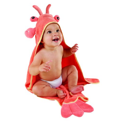 Baby Aspen 龙虾婴儿连帽浴袍
