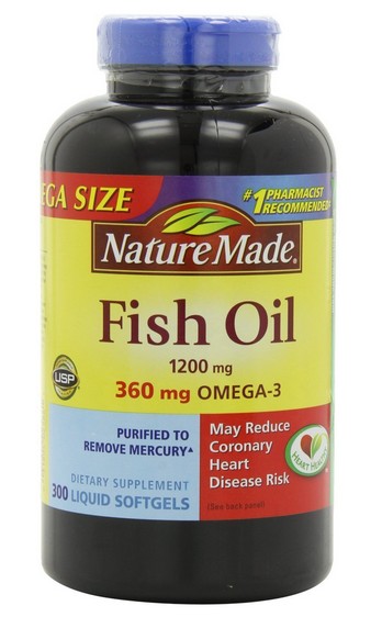 深海鱼油Nature Made Fish Oil Omega-3 1200mg