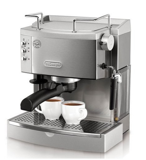 德龙 EC702 15-Bar高级咖啡机意式不锈钢咖啡机