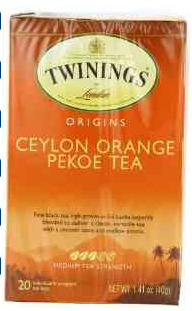 川宁 Ceylon Orange Pekoe Tea 锡兰 红茶 20袋*6盒装