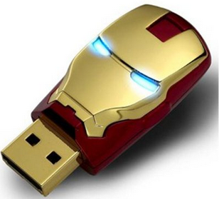 2012年电影钢铁侠MARK IV 8GB USB2.0闪存U盘