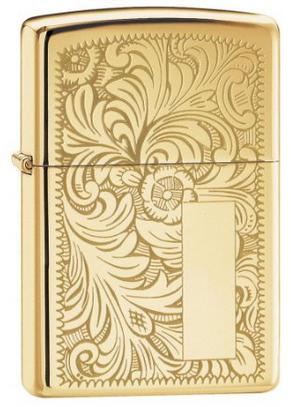 芝宝 Lighter High Polish Brass Venetian 威尼斯抛光铜打火机