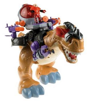 Imaginext Mega T-Rex费雪霸王龙变形玩具