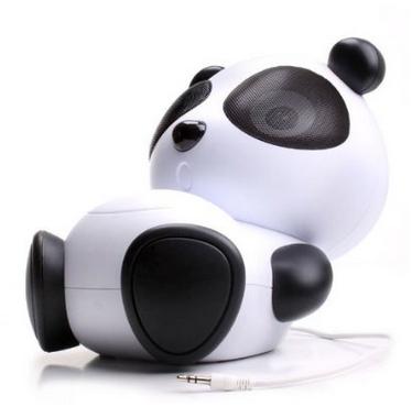 GOgroove Mama Panda 便携式可爱的可触摸妈妈熊猫音箱 