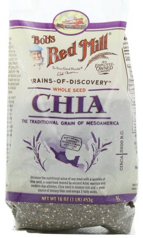 减肥神器BOB’S RED MILL CHIA SEEDS瘦身奇异籽453G（4袋）