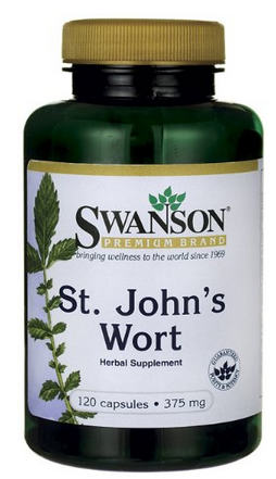 斯旺森 St. John''s Wort 圣约翰草 萃取精华 375mg*120粒