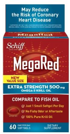  MegaRed 南极加强型磷虾油500mg*60粒装