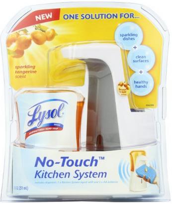 感应式免触摸分液器+厨房清洗液套装