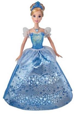 Disney 迪士尼公主系列Princess Swirling Lights Cinderella Doll 灰姑娘