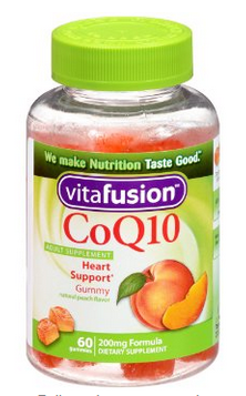 CoQ10 Gummy Vitamins 成人辅酶营养 水蜜桃味小熊软糖 200mg*60粒