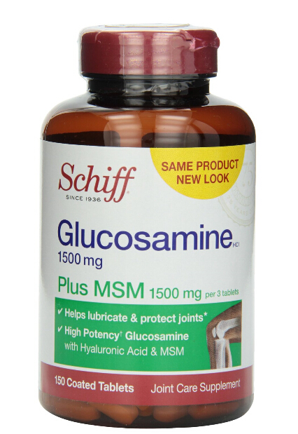 Glucosamine Plus MSM美国原产葡萄糖胺软骨素维骨力