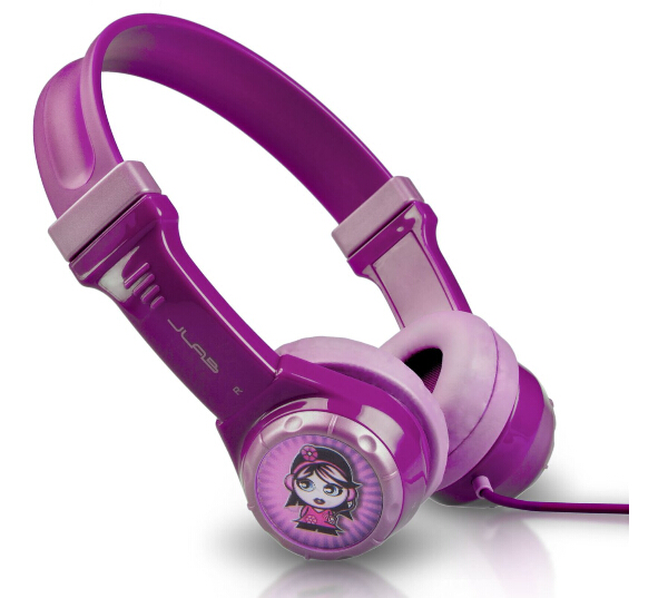儿童耳罩式耳机 紫色