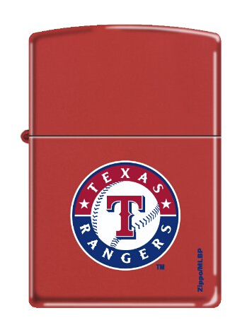 Texas Rangers芝宝美国棒球联盟纪念打火机