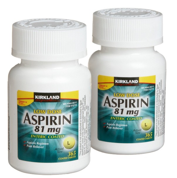 柯克兰 Low Dose Aspirin 心脏保健用低剂量阿司匹林