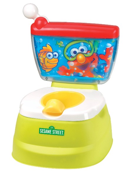 芝麻街  Elmo Adventure 幼儿座便器