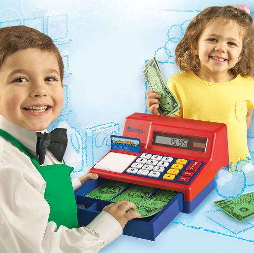 儿童计算机收银机玩具
