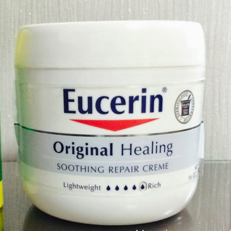 初秋必备：Eucerin优色林天然舒缓修复乳霜 454g*2瓶