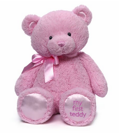 可直邮！Gund My First Teddy Bear 18寸 大号粉色泰迪熊