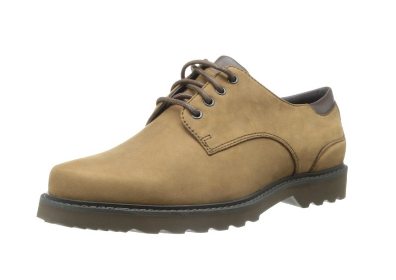 直邮好价！ROCKPORT 乐步 Northfield Oxford 男士真皮休闲鞋（到手约300元）