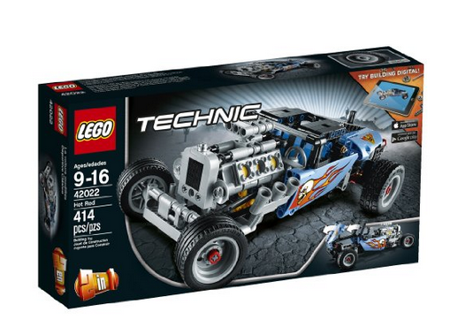 历史新低！LEGO Technic 42022 乐高科技系列高速改装赛车  （$26.99）