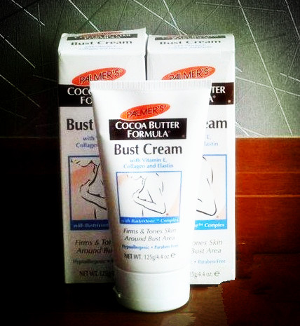 直邮！PALMER''S Cocoa Butter Formula Bust Cream With Vitamin E 胸部紧致霜 125g*3支装到手约合120元左右