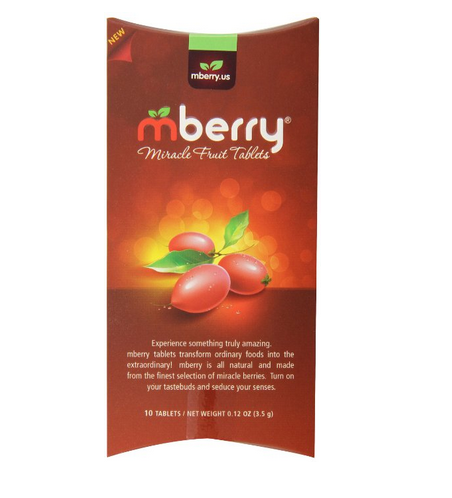 柠檬变糖果！$13.90 mberry Miracle Fruit 神秘果含片