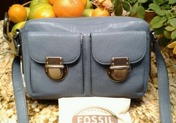 Fossil 化石 女士真皮斜挎包 3.5折 $58.8 到手¥455