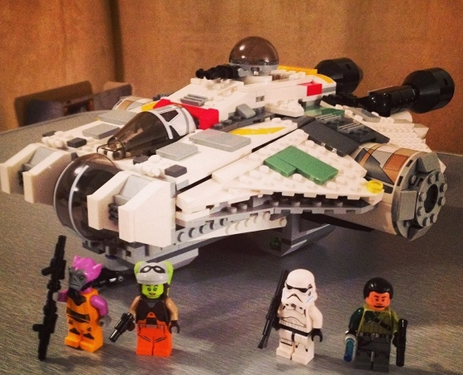新低！LEGO乐高Star Wars星战系列 75053鬼影战机$67.77，约合526元