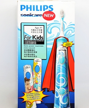 Philips 飞利浦 HX6321/02 儿童电动牙刷 蓝牙版$35.95+$3.48直邮中国（需coupon，约￥255）