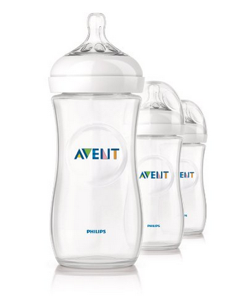 Philips AVENT 新安怡 BPA Free Natural 奶瓶 330ml*3个$9.79+$4.18直邮中国（合￥89）