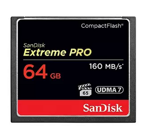 可拍4K，SanDisk Extreme PRO 至尊超极速系列 64GB CF高速存储卡$98.95，约合625元