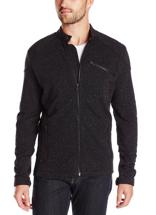 KENNETH COLE Knit Moto-Inspired 男士外套$25.61起（约￥220起）